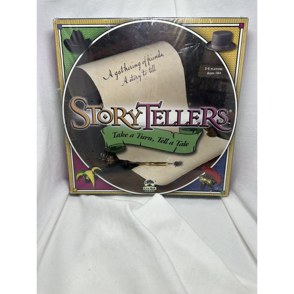 Live Oak Games StoryTellers Board Game 3-5 Players Ages 10+ New Sealed 2002